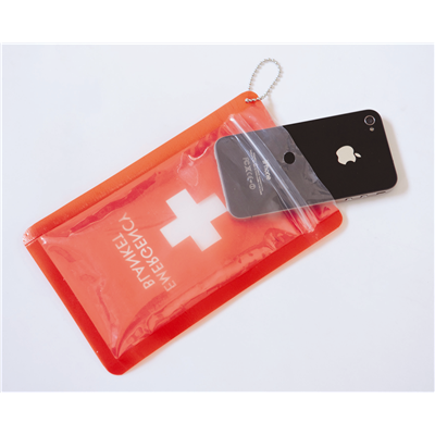 携帯用エマージェンシー アルミブランケット|業界最安値·要見積、販促品王国 販促品やノベルティ、粗品、景品の卸売りサイト